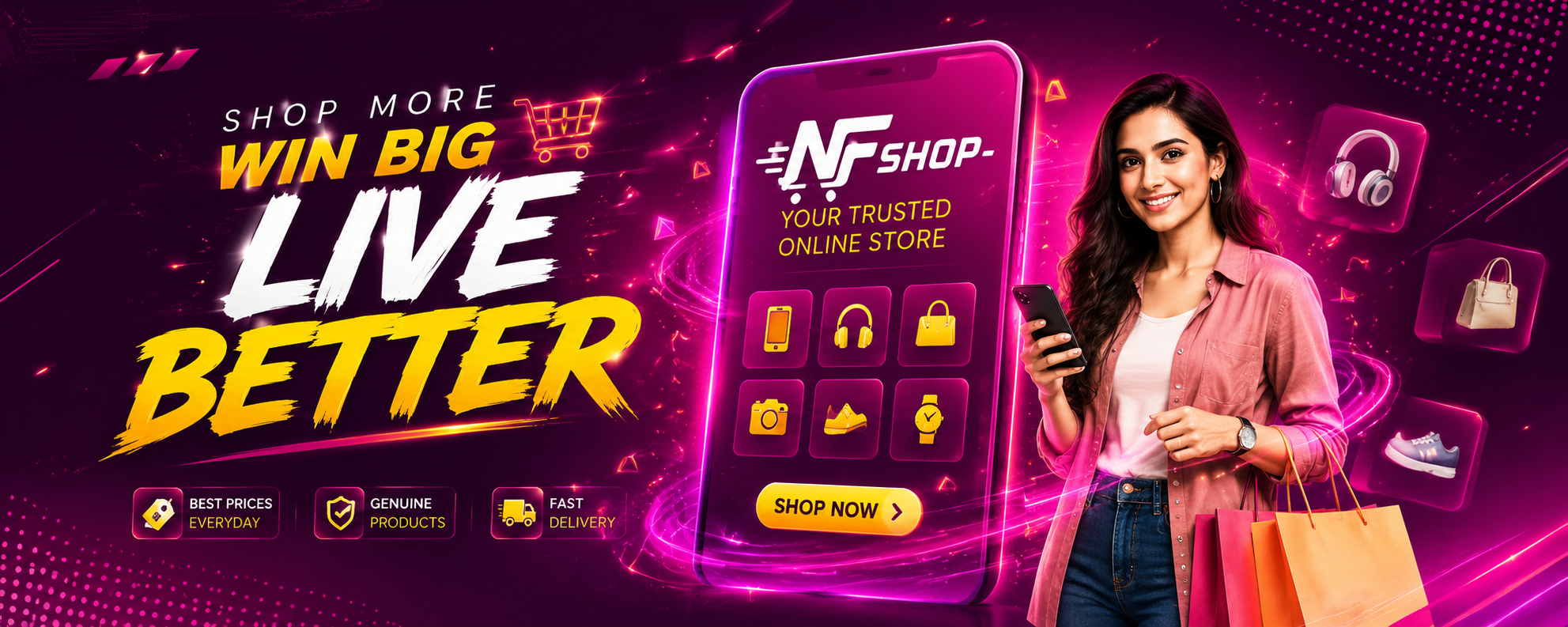 NF SHOP প্রমো অফার